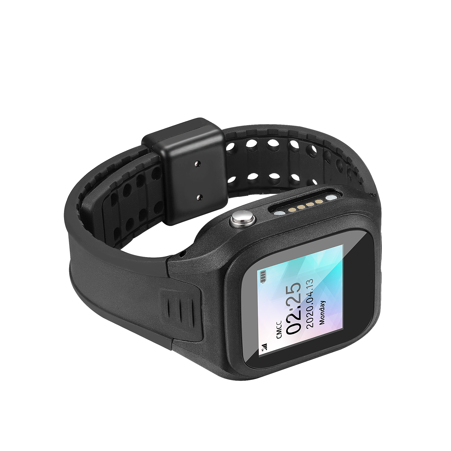 Global 4G tamper-proof GPS bracelet with system distance alarm victim watch prison watch to deter attackers